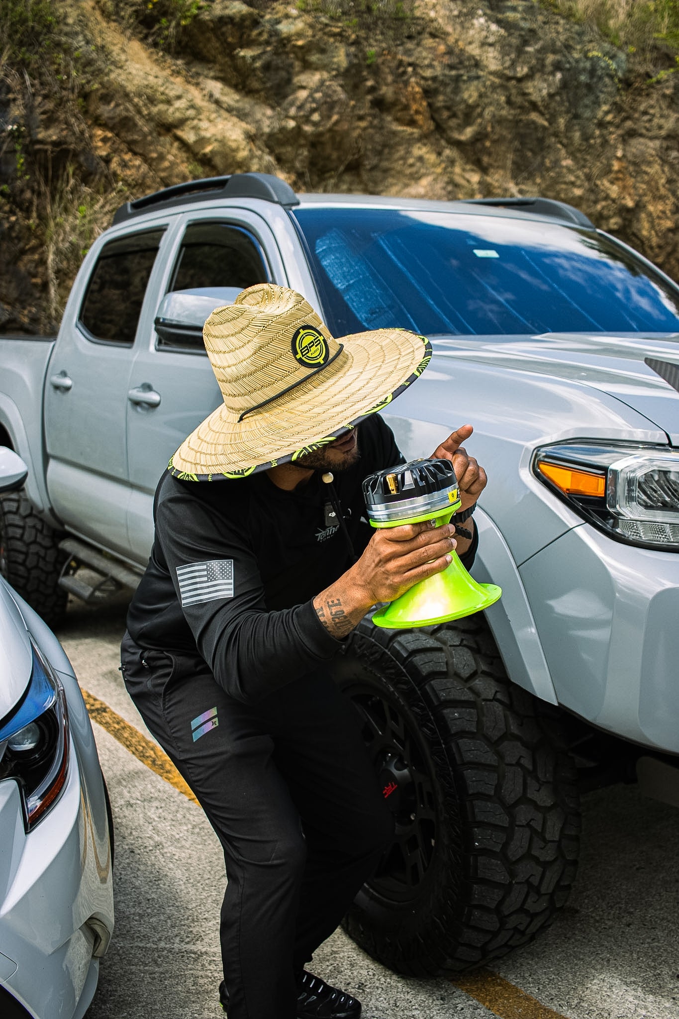 BPS Audio Straw Hat - Sombrero