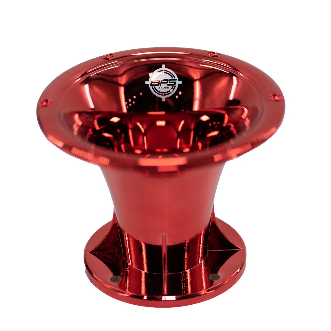 2" Exit Plastic Horn - HN-02 Red CR - BPS AUDIO
