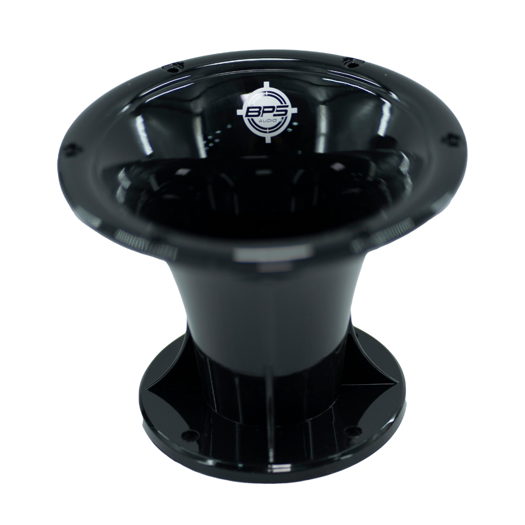 2" Exit Plastic Horn - HN-02 Black CR - BPS AUDIO