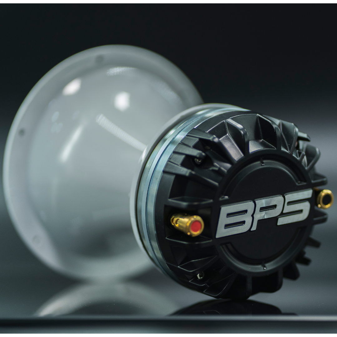 BPS AUDIO 2" Exit Plastic Horn - HN-02 White CR