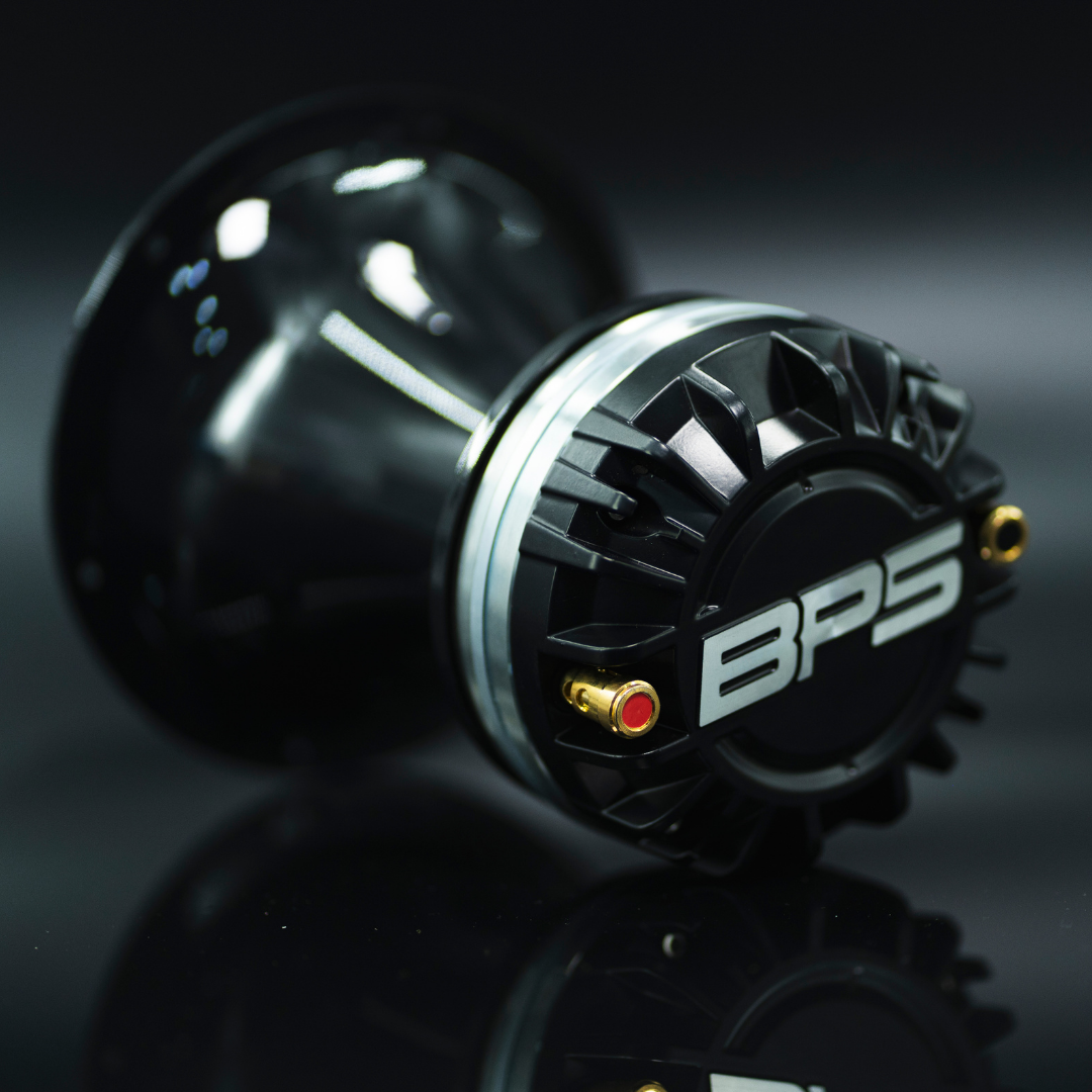 BPS AUDIO 2" Exit Plastic Horn - HN-02 Black CR