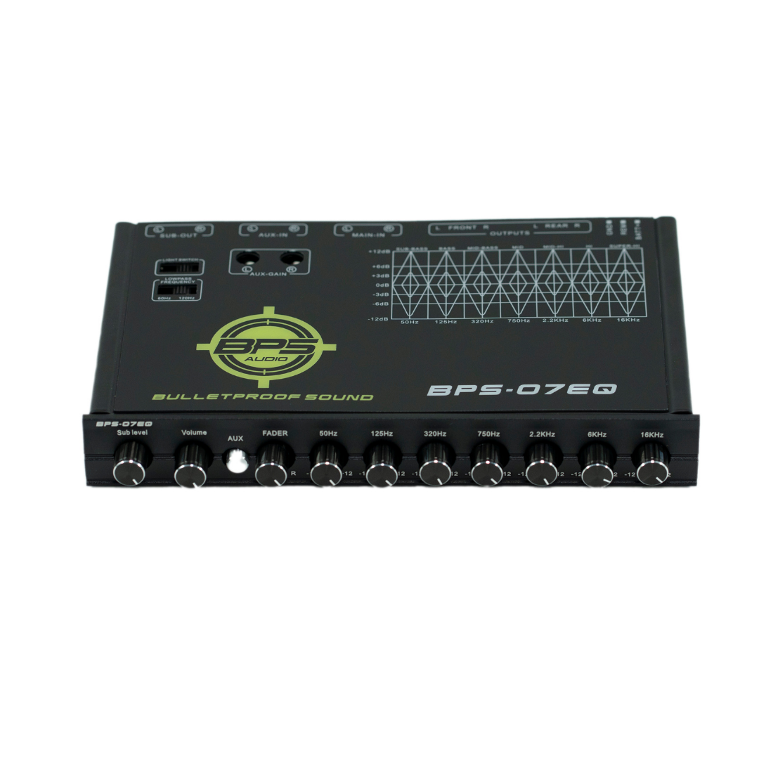 7-Band Graphic Equalizer - BPS-07EQ - BPS AUDIO