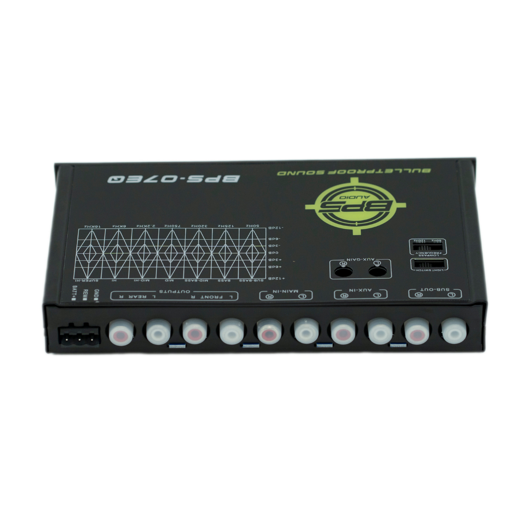 7-Band Graphic Equalizer - BPS-07EQ - BPS AUDIO