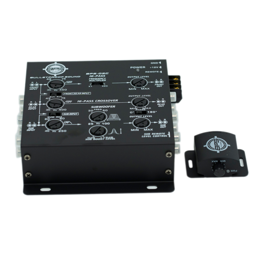 3 Way Electronic Crossover - BPS-03C - BPS AUDIO