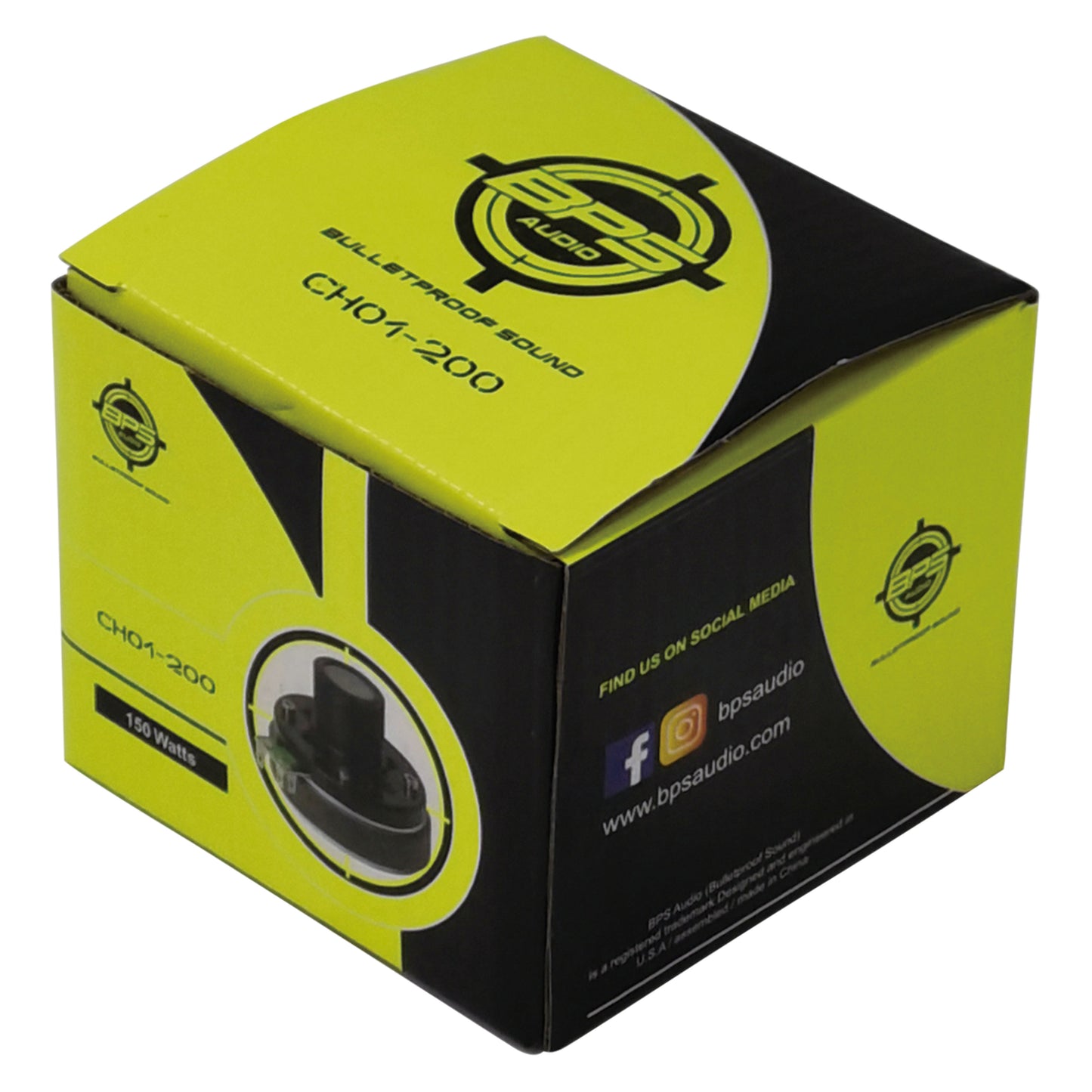 1" Driver - CH01-200-No Horn - BPS AUDIO