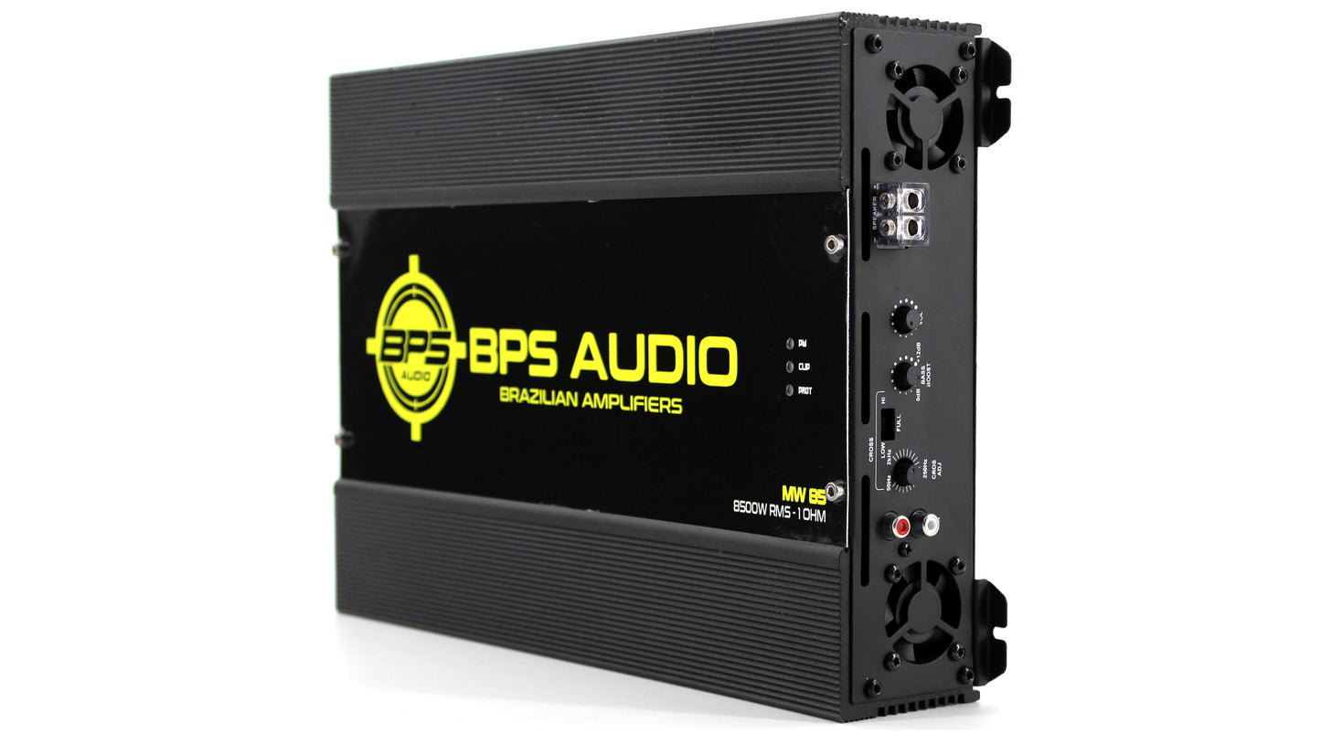 Amplifier 8,500RMS - 1 Ohm - BPS AUDIO