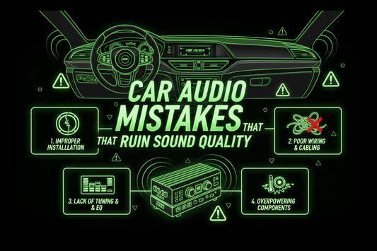 Common Car Audio Mistakes That Ruin Sound Quality