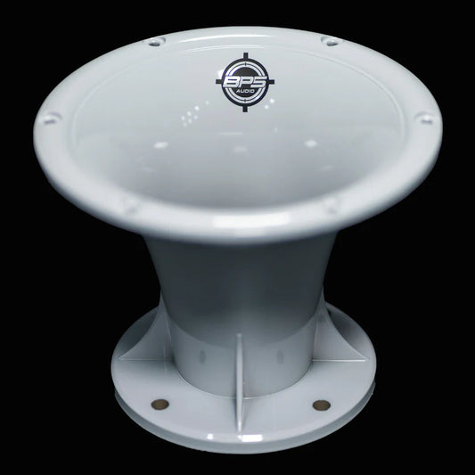 2" Exit Plastic Horn - HN-02 White CR