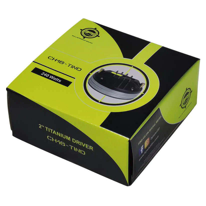 2" Titanium Neodymium Compression Driver CH16-TIND