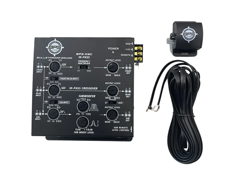 3 Way Electronic Crossover - BPS-03C
